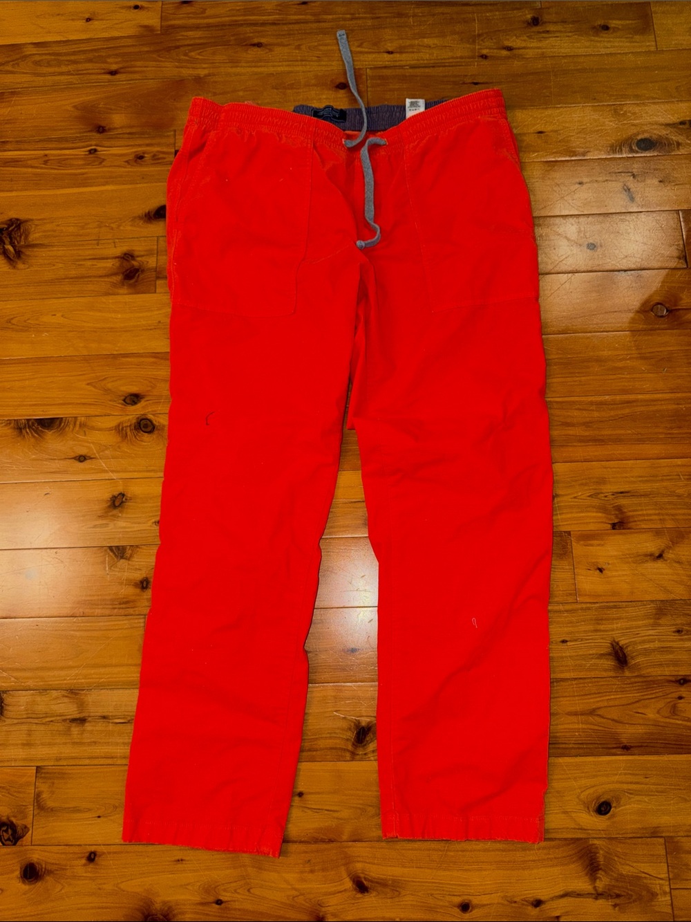 Vineyard Vines Men’s Bright Orange Drawstring Sweatpants